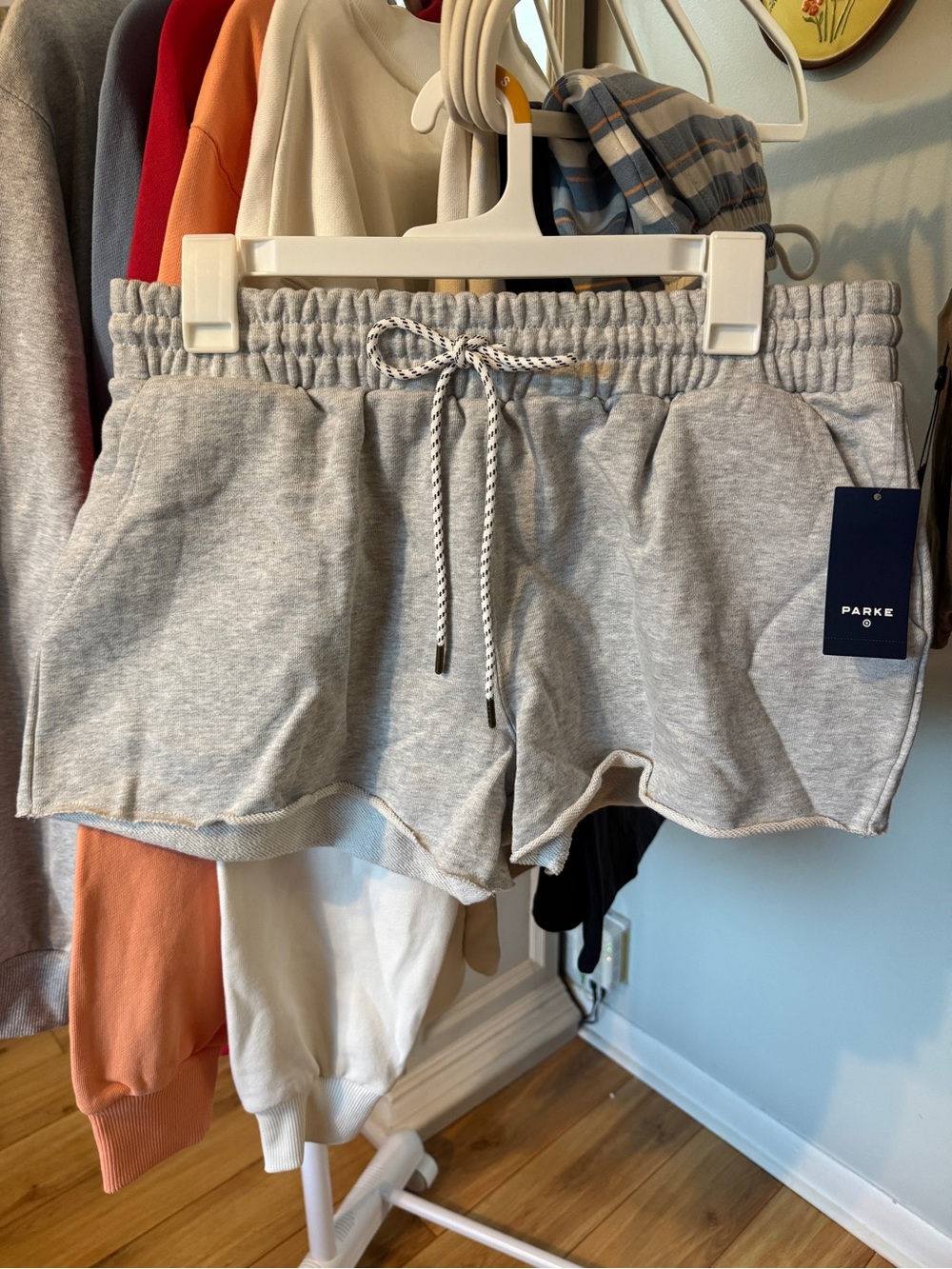 NWT Parke x Target Heather Gray Shorts Size Medium